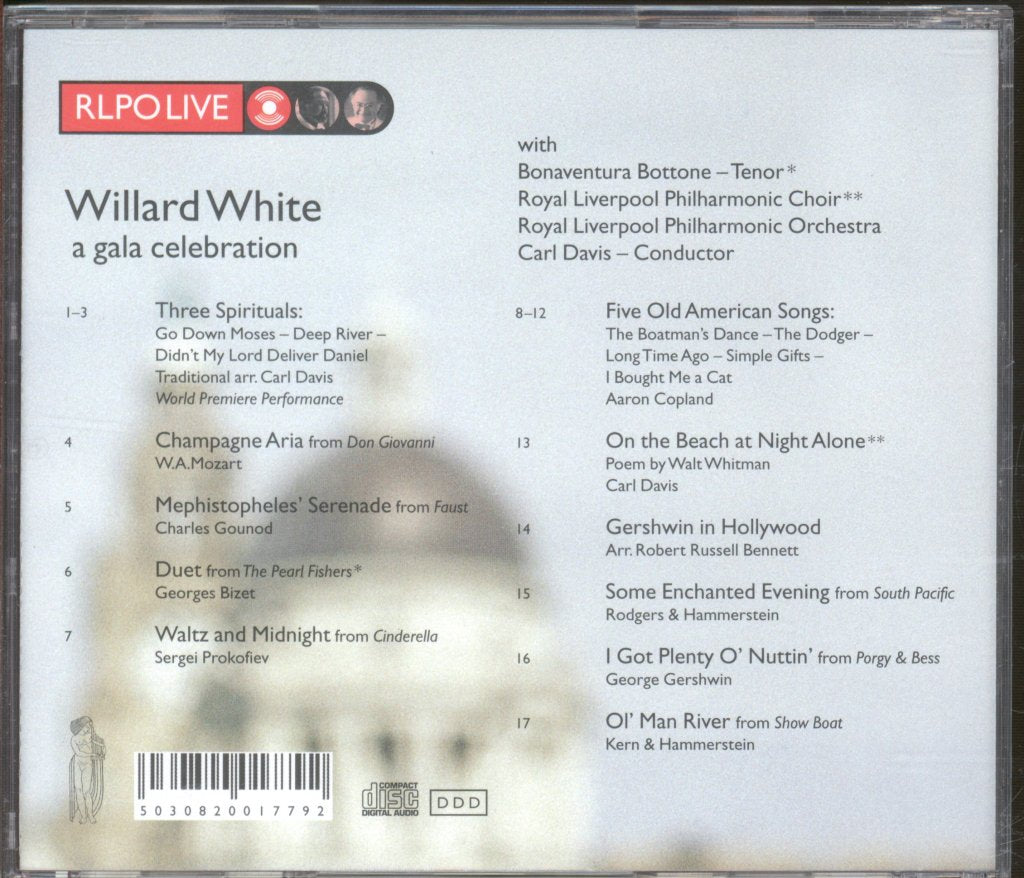Willard White - A Gala Celebration - Cd