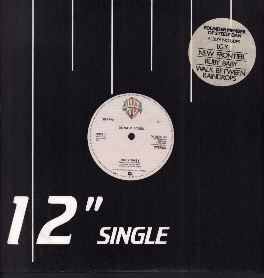 Donald Fagen - Ruby Baby - 12 Inch