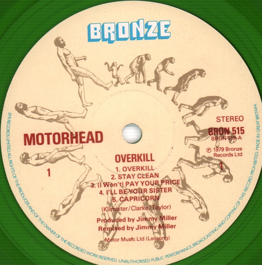 Motorhead - Overkill - Lp