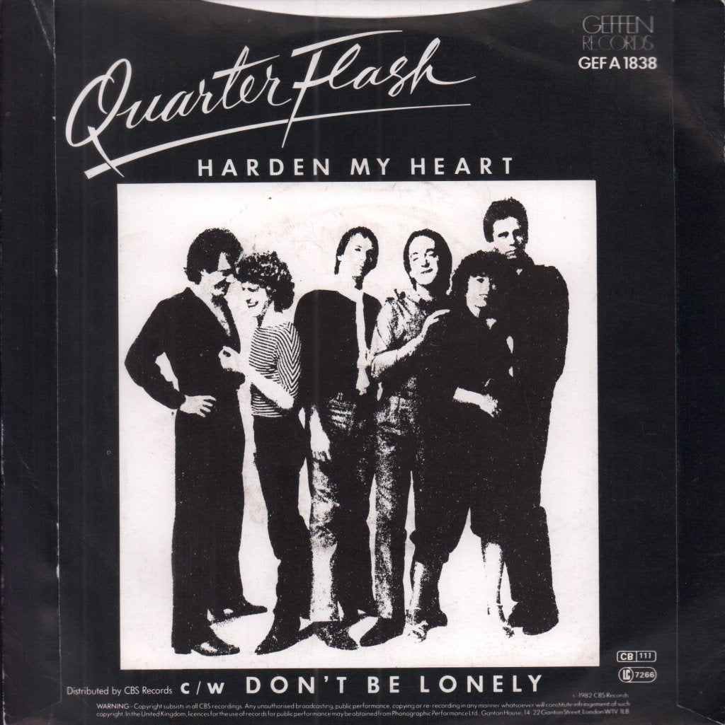Quarterflash - Harden My Heart - 7 Inch