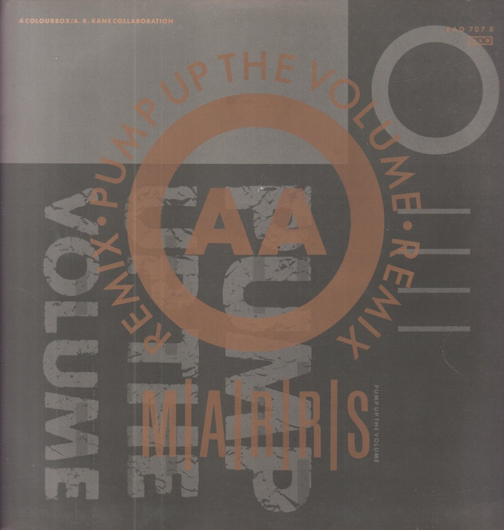Marrs - Pump Up The Volume - 12 Inch