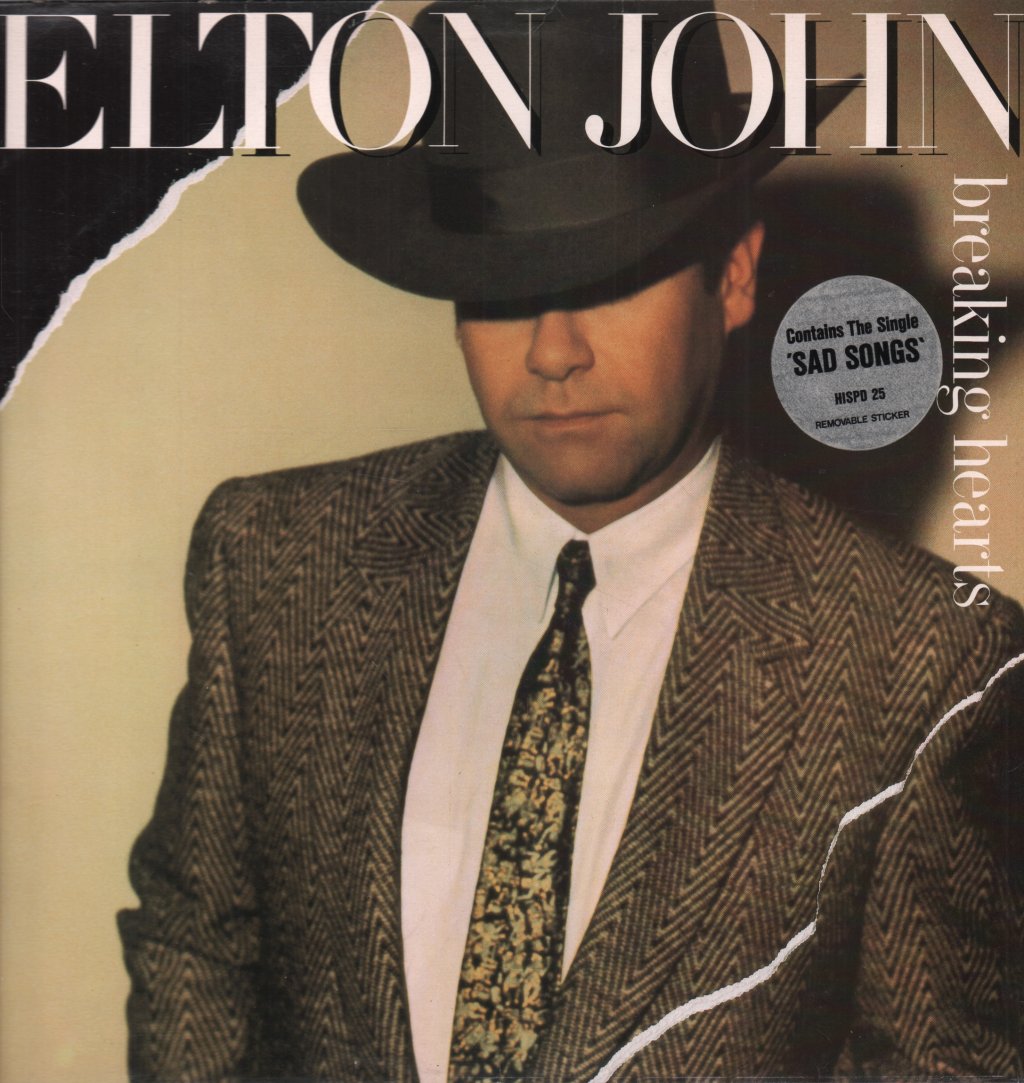 Elton John - Breaking Hearts - Lp