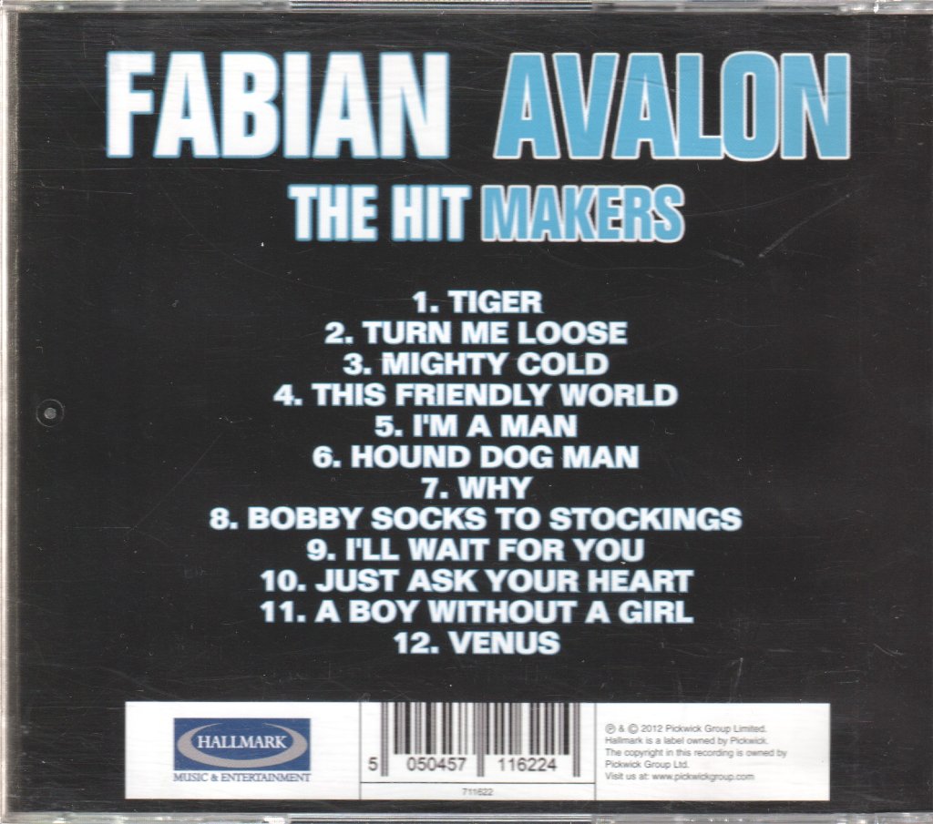 fabian / frankie avalon - Hit Makers - Cd