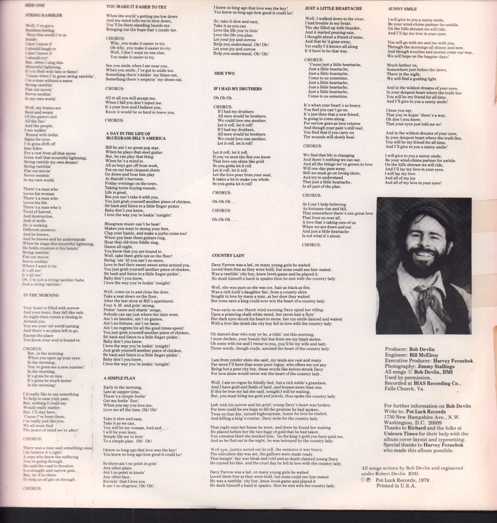 Bob Devlin - String Rambler - Lp