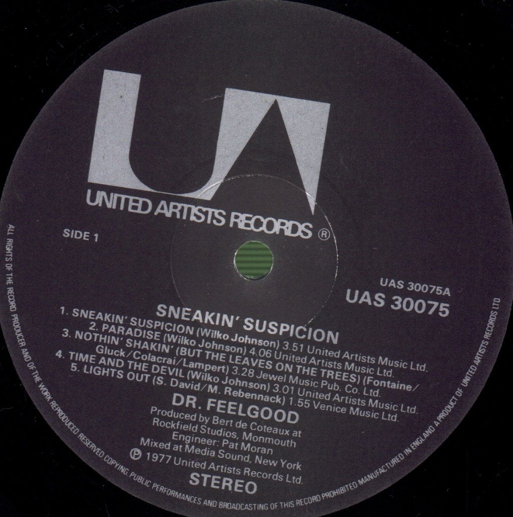 Dr. Feelgood - Sneakin' Suspicion - Lp