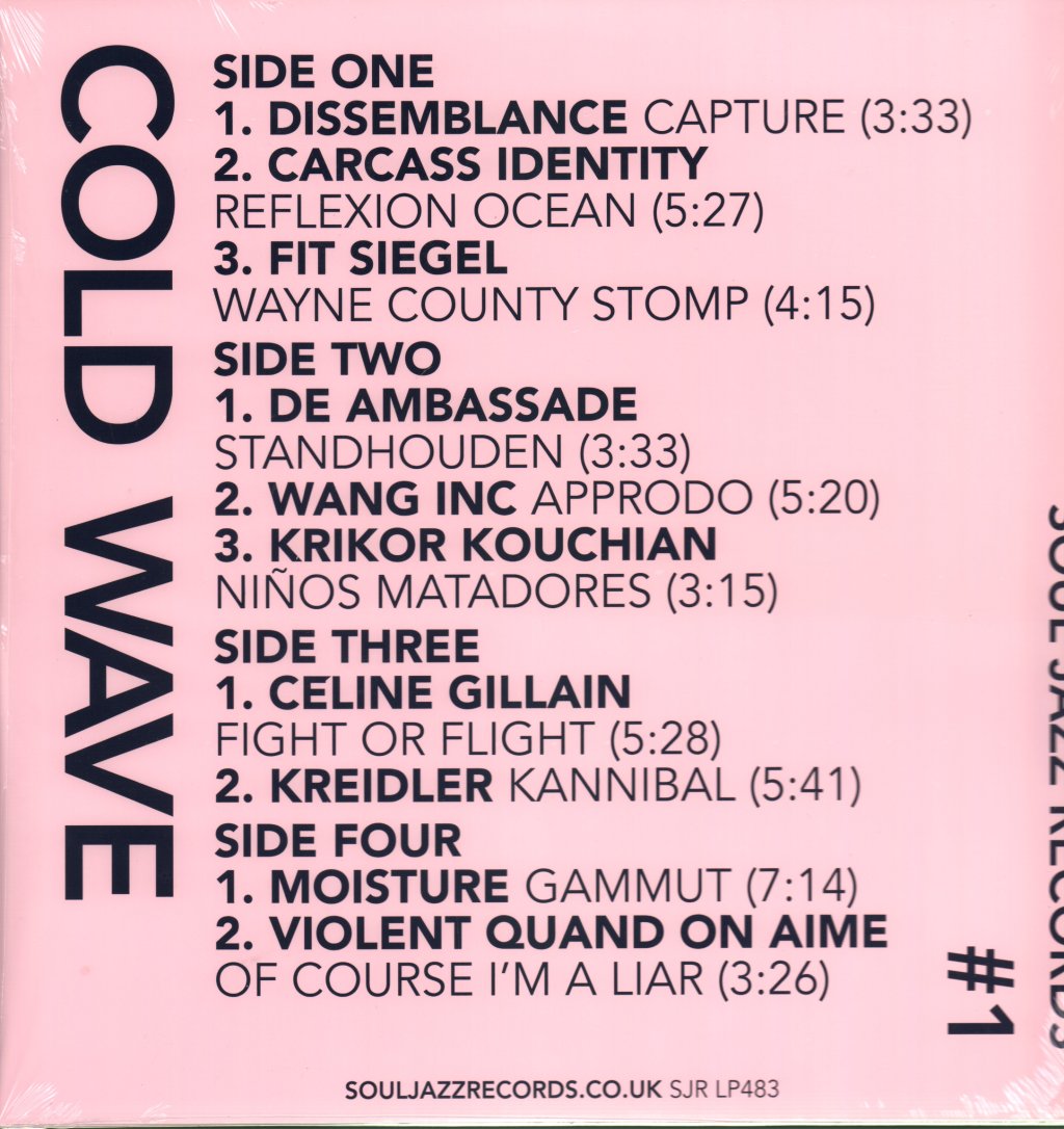 Various Artists - Cold Wave #1 - Double Lp