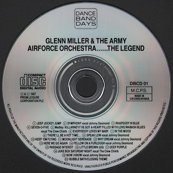 Glenn Miller And The Army Air Force Band - Legend - Cd