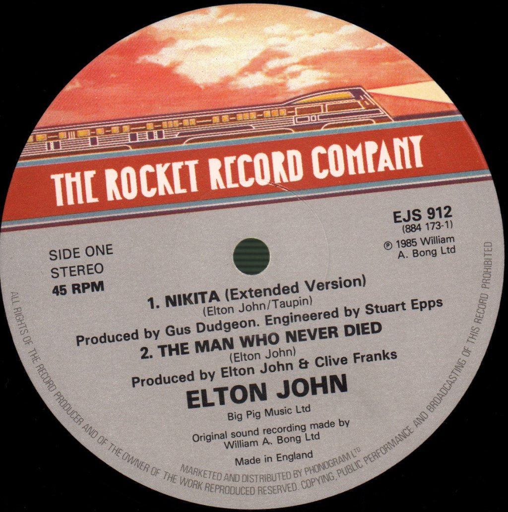 Elton John - Nikita - 12 Inch