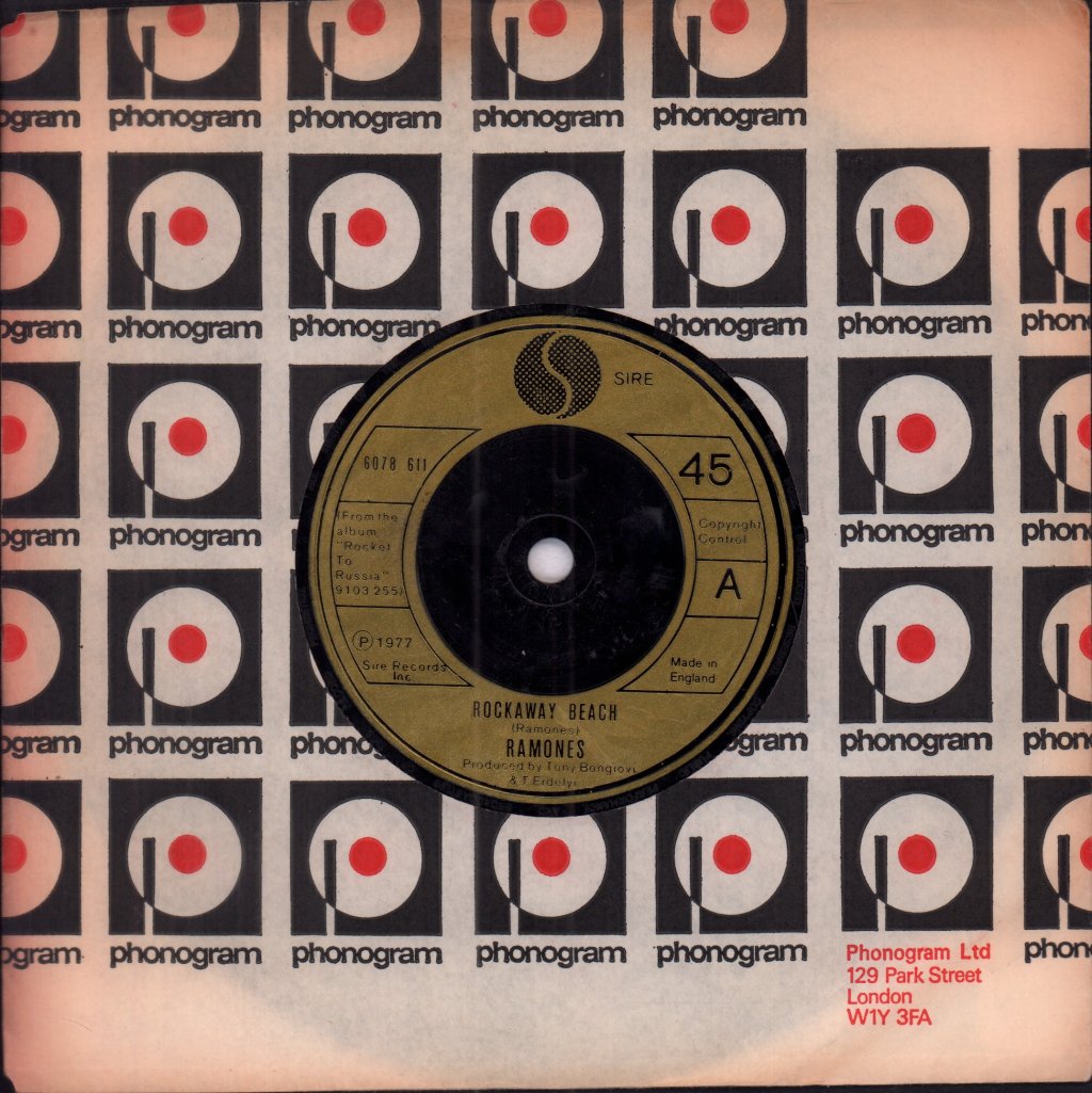 Ramones - Rockaway Beach - 7 Inch