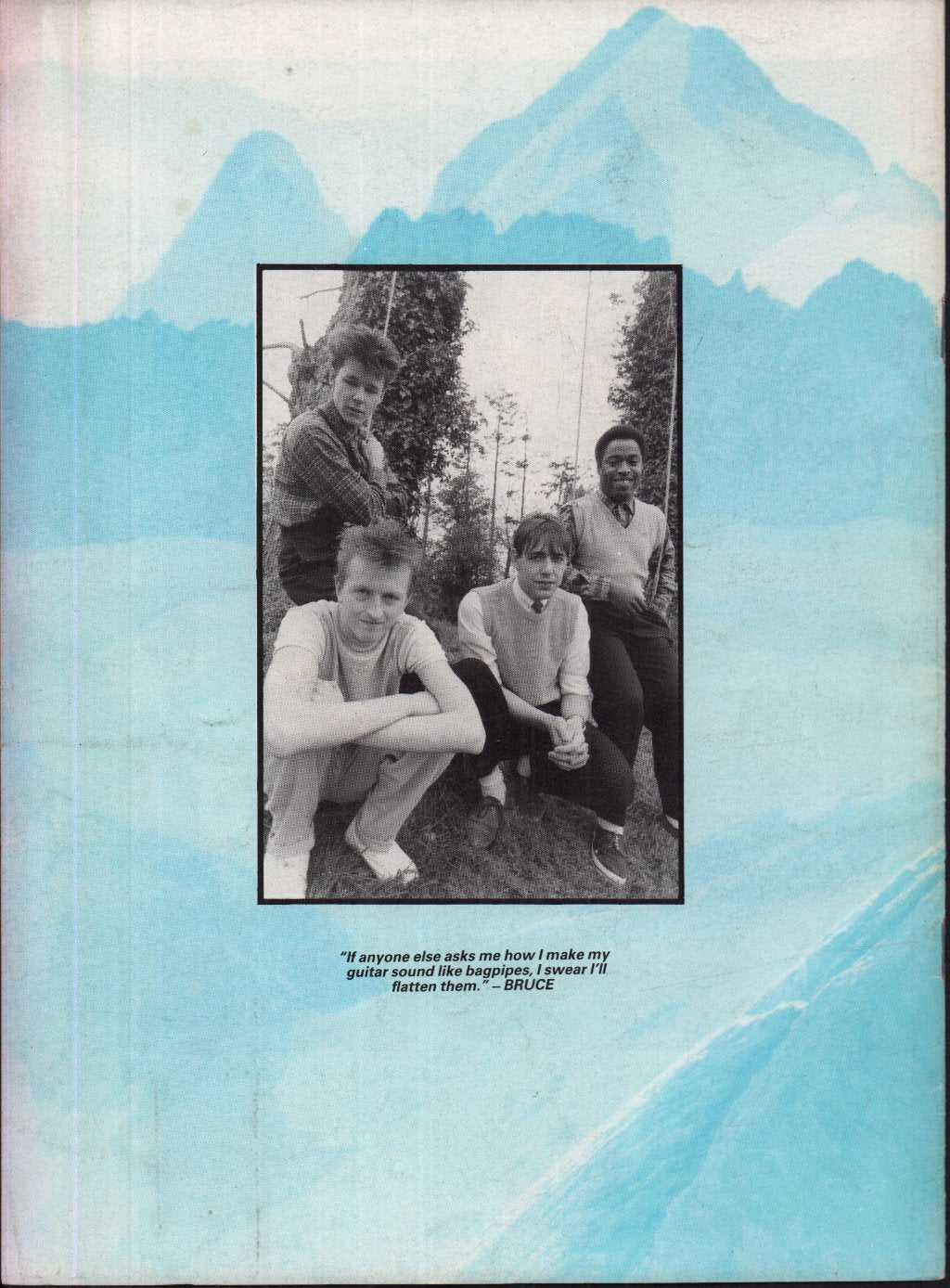 Big Country - melody maker star file - Magazine