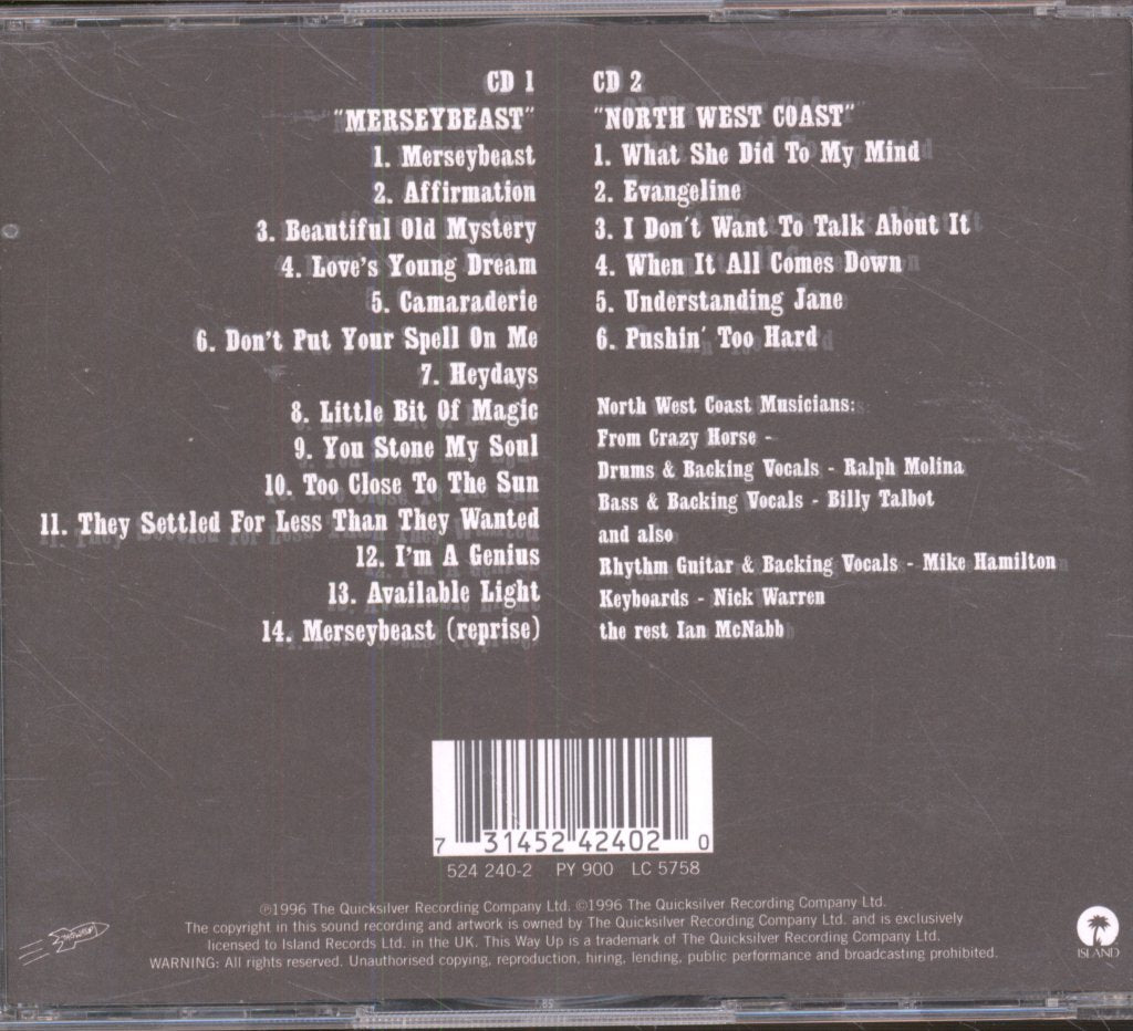 Ian McNabb - Merseybeast - Double Cd
