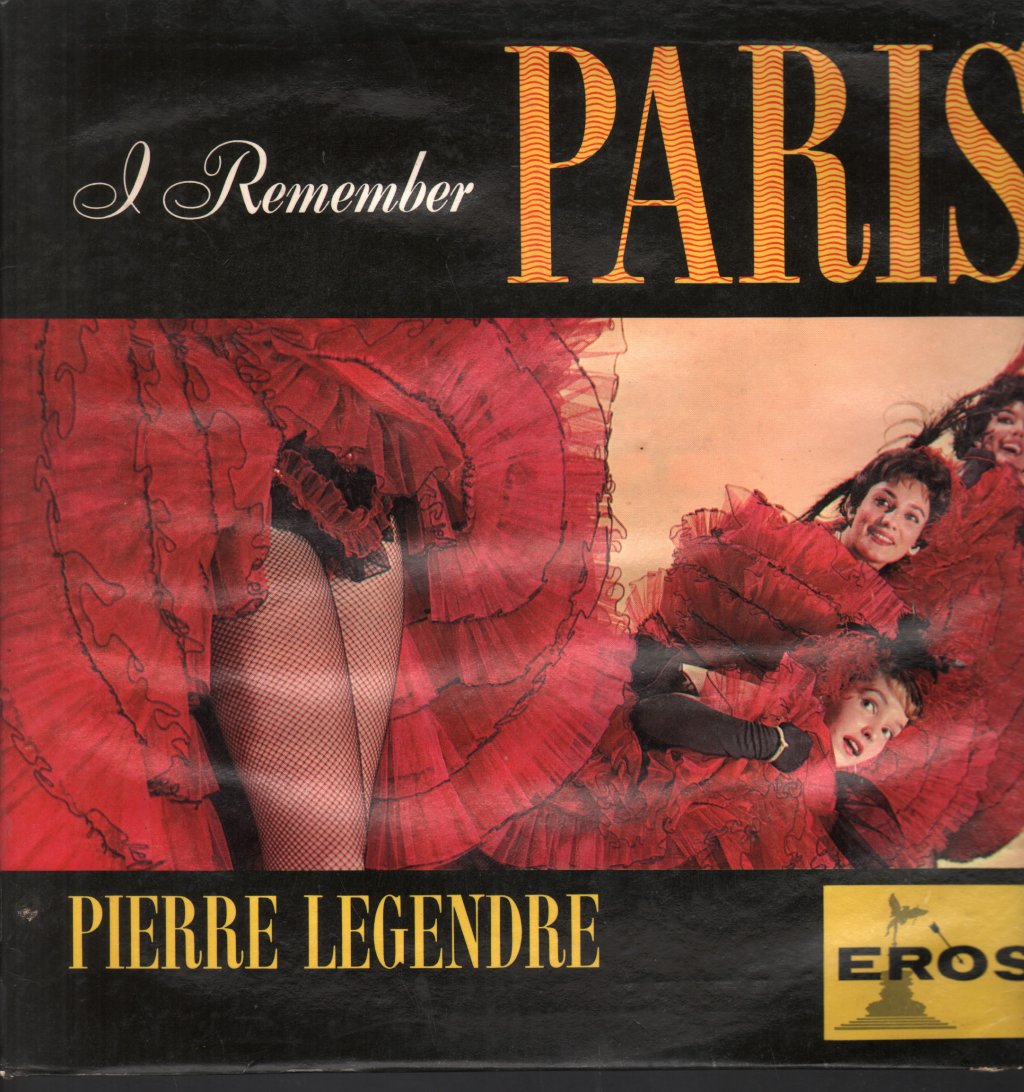 Pierre Legendre - I Remember Paris - Lp
