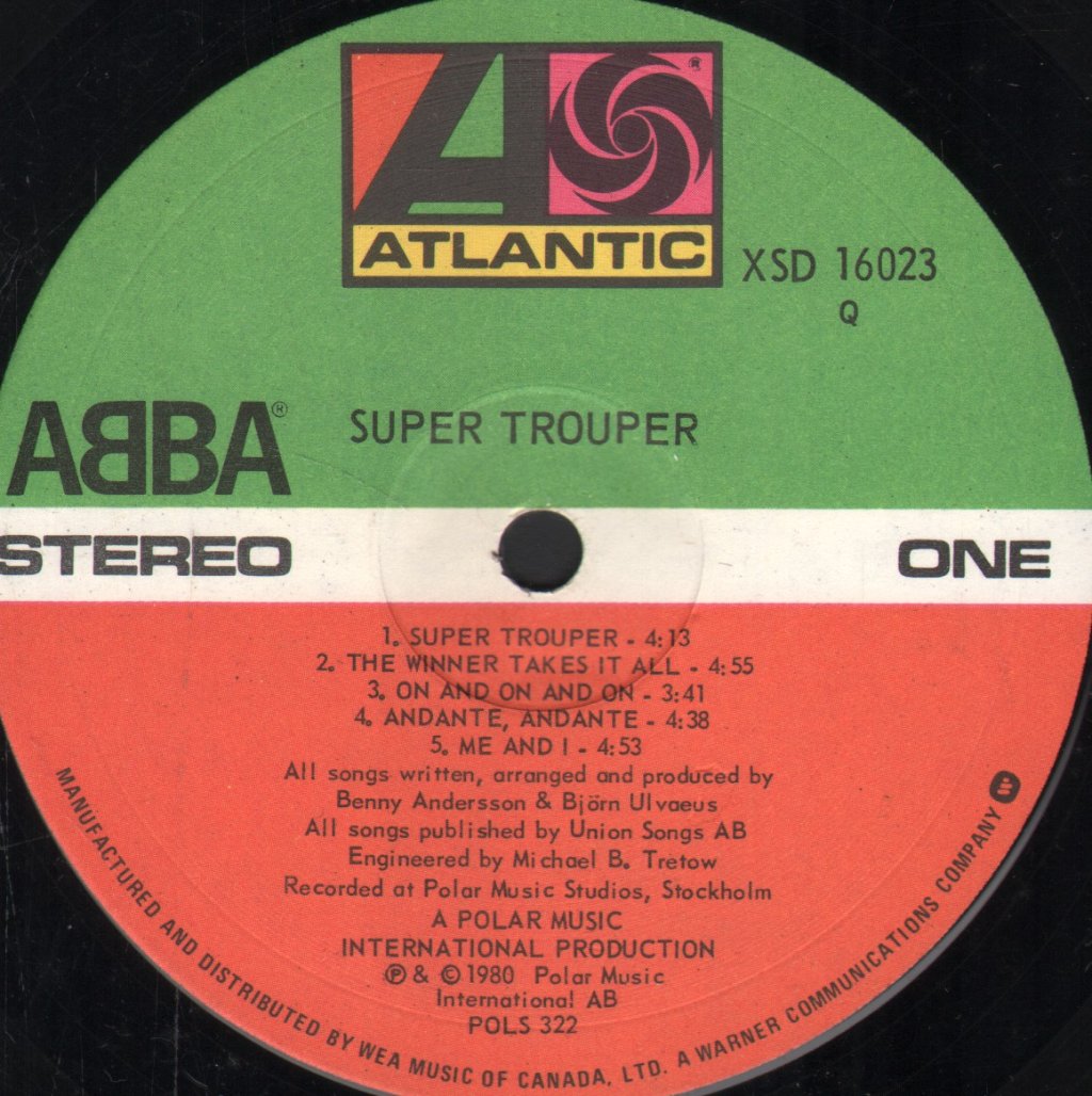 ABBA - Super Trouper - Lp