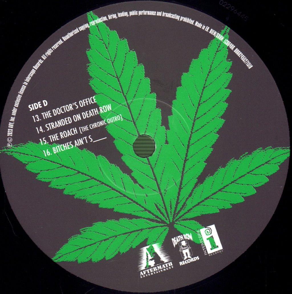 Dr Dre - Chronic - Double Lp