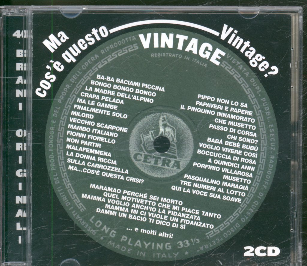 Various Artists - Ma Cos'è Questo Vintage? - Double Cd