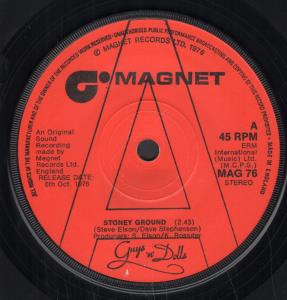Guys N Dolls - Stoney Ground - 7 Inch