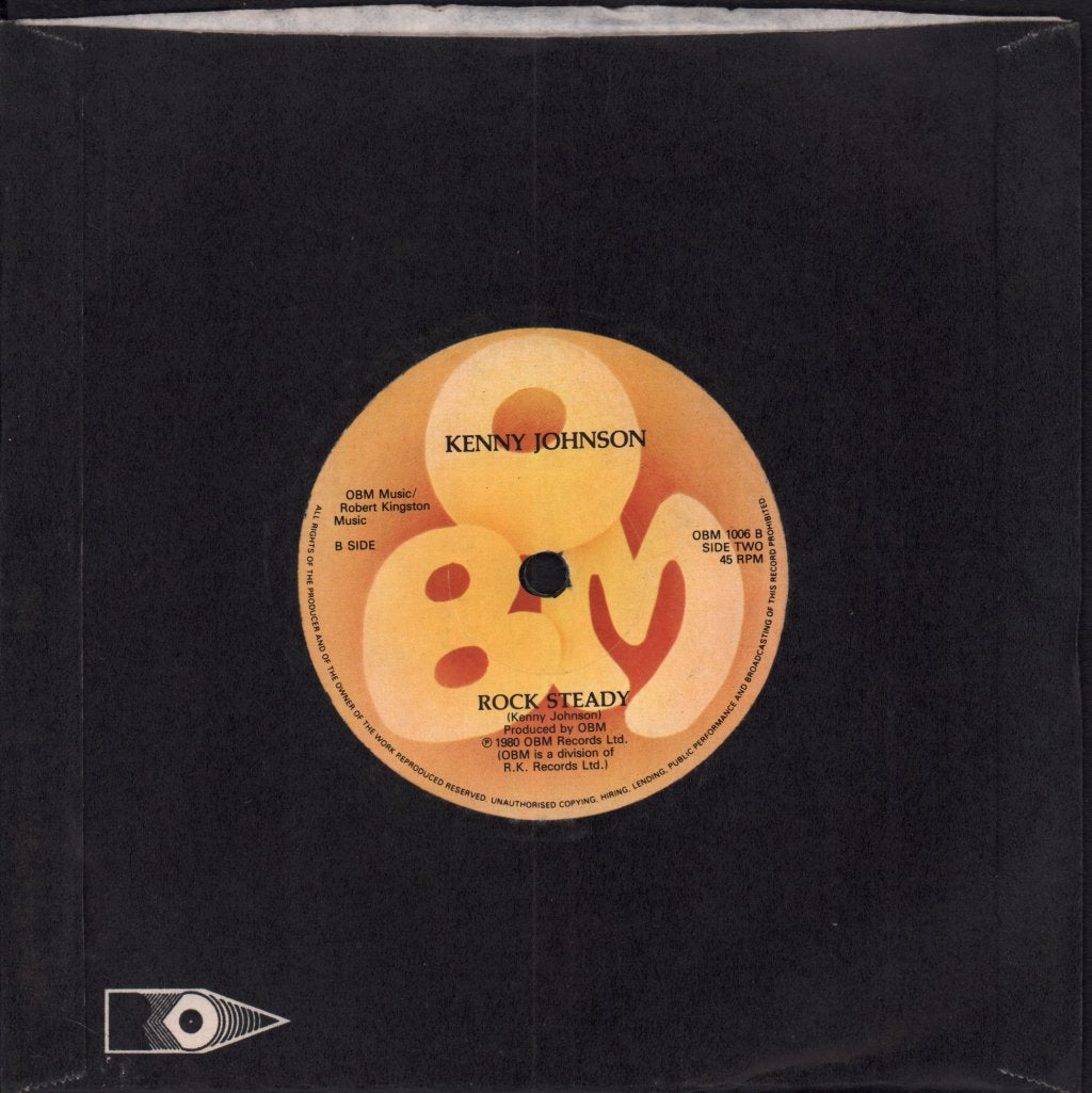 Kenny Johnson - One Kiss - 7 Inch