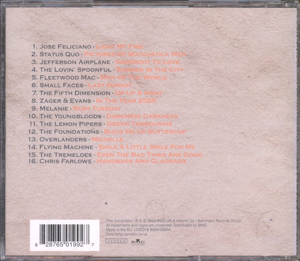 Various Artists - Summer Of Love - Cd