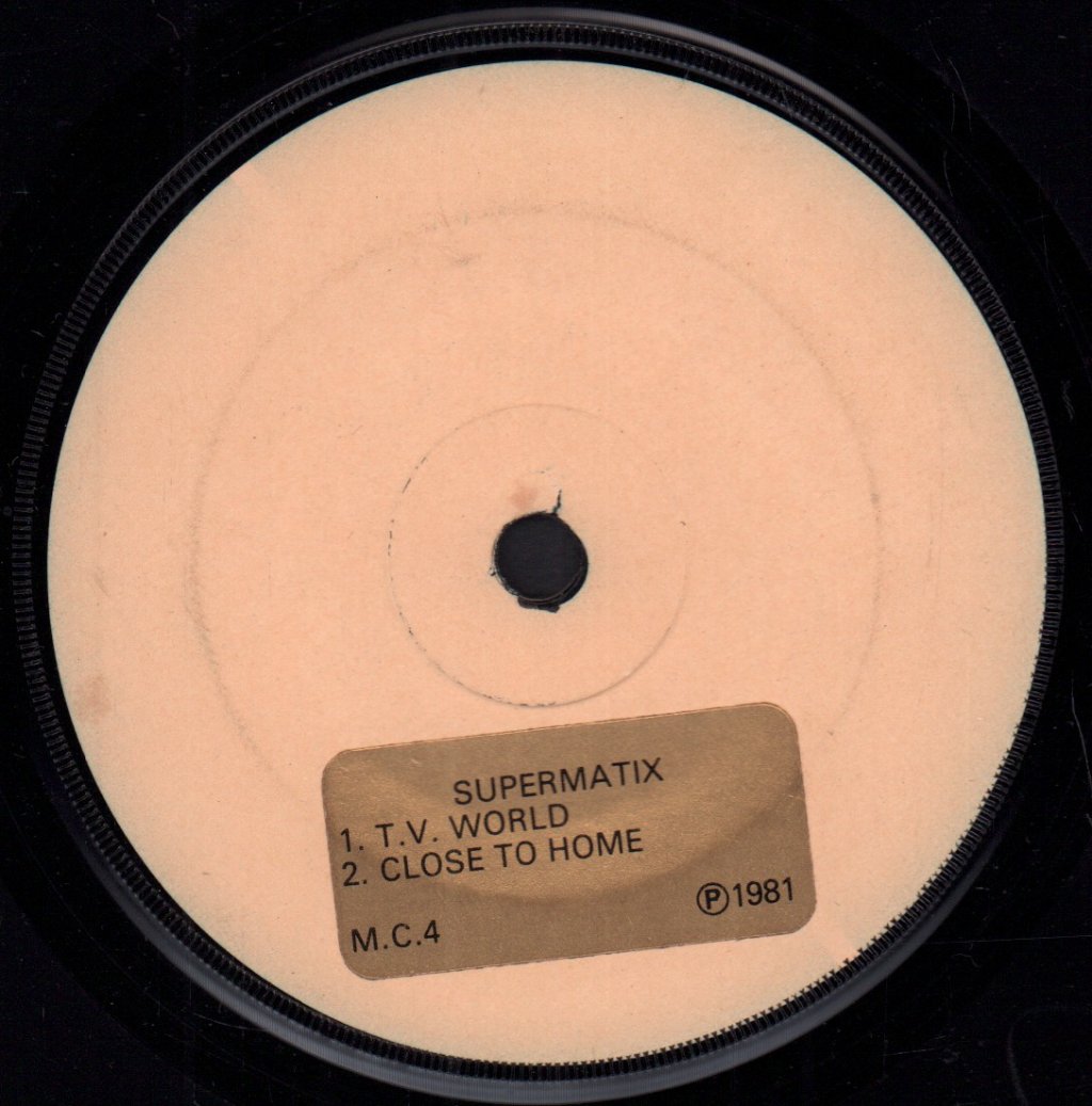 Supermatix - Bad Timing - 7 Inch