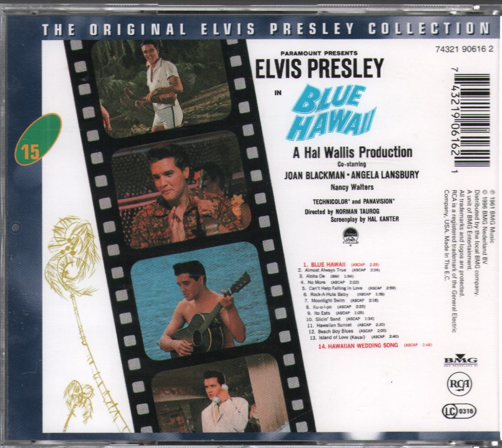 Elvis Presley - Blue Hawaii - Cd
