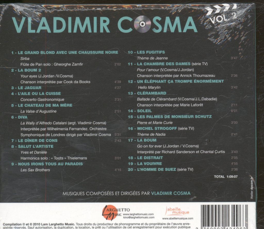 Vladimir Cosma - Les Incontournables Vol. 2 - Cd