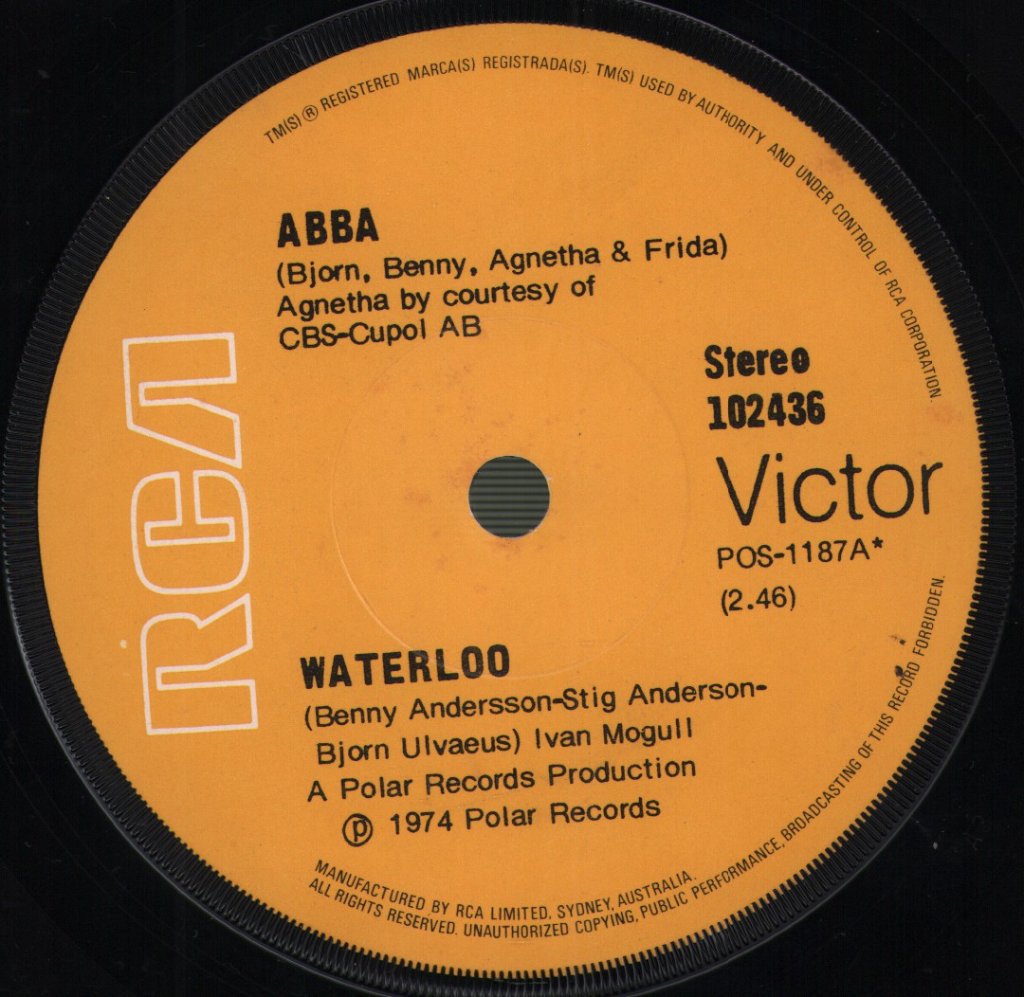 ABBA - Waterloo - 7 Inch