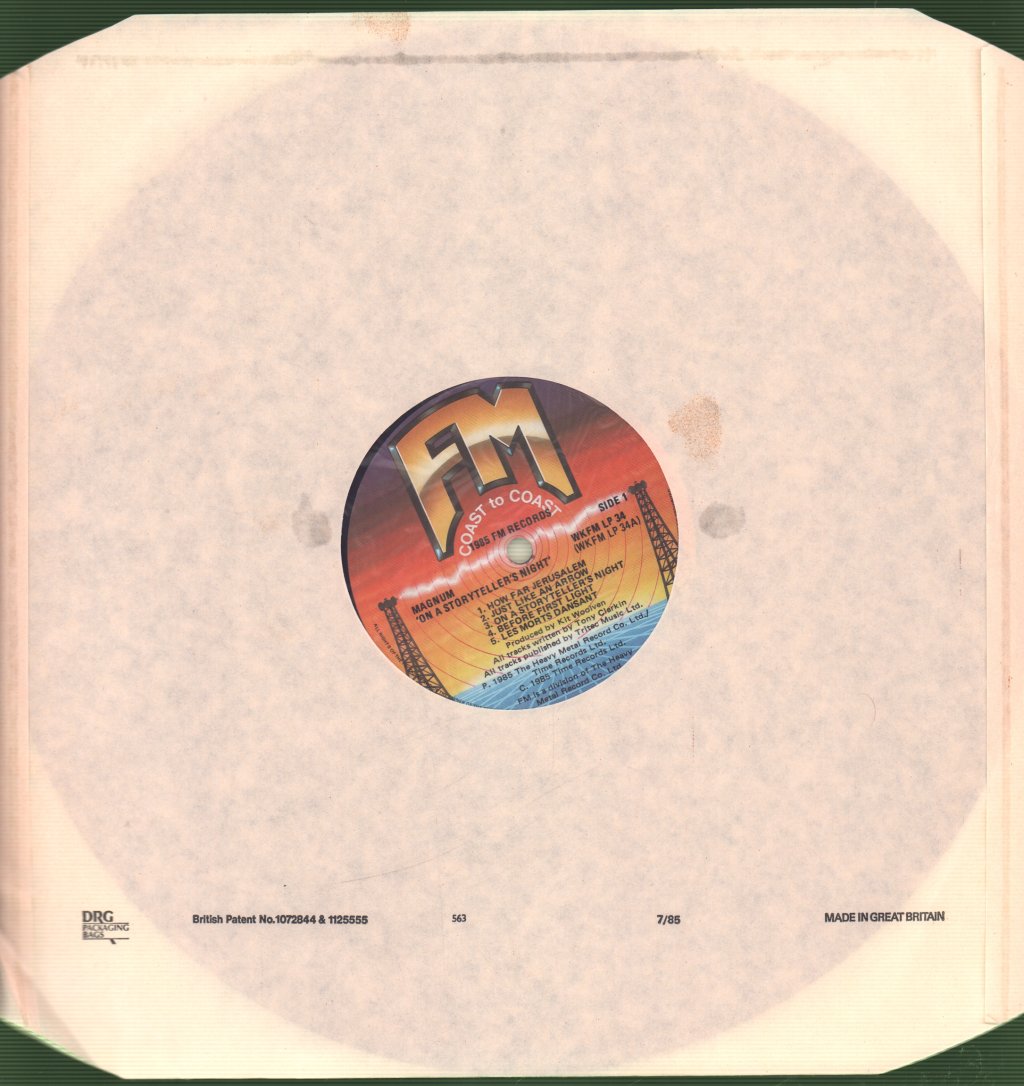 Magnum - On A Storyteller's Night - Lp