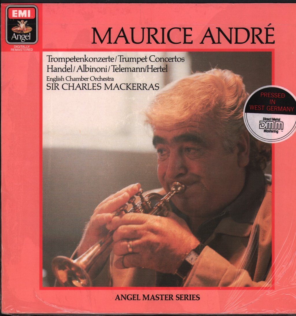 Maurice Andre / Sir Charles Mackerras / English Chamber Orchestra - Trumpet Concertos - Lp