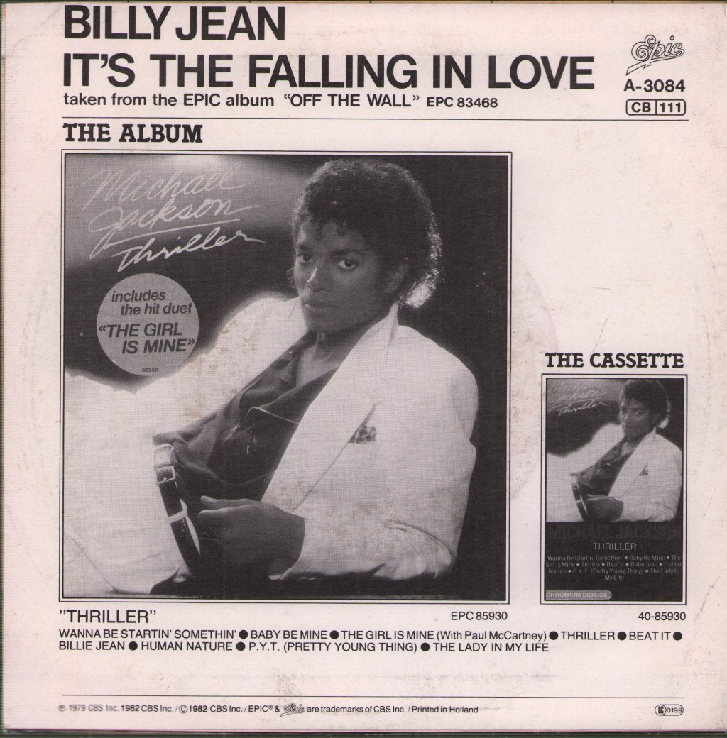 Michael Jackson - Billie Jean - 7 Inch