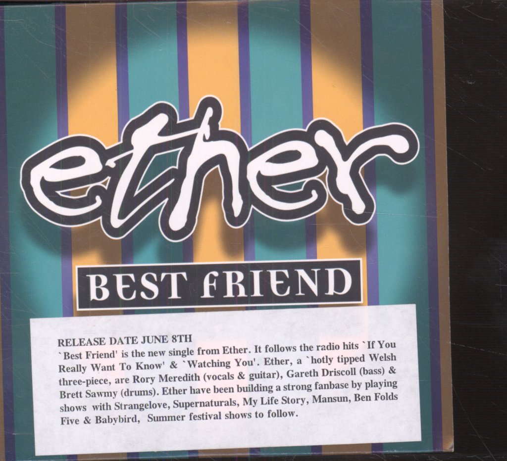 Ether (Indie) - Best Friend - Cd