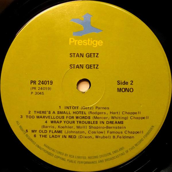Stan Getz - Stan Getz - Double Lp