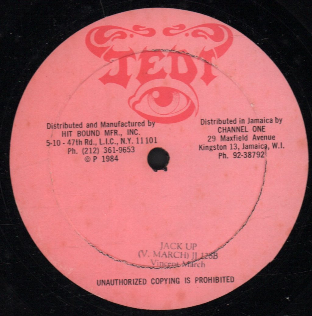 Pat Kelly / Vincent March - One You Love / Jack Up - 12 Inch
