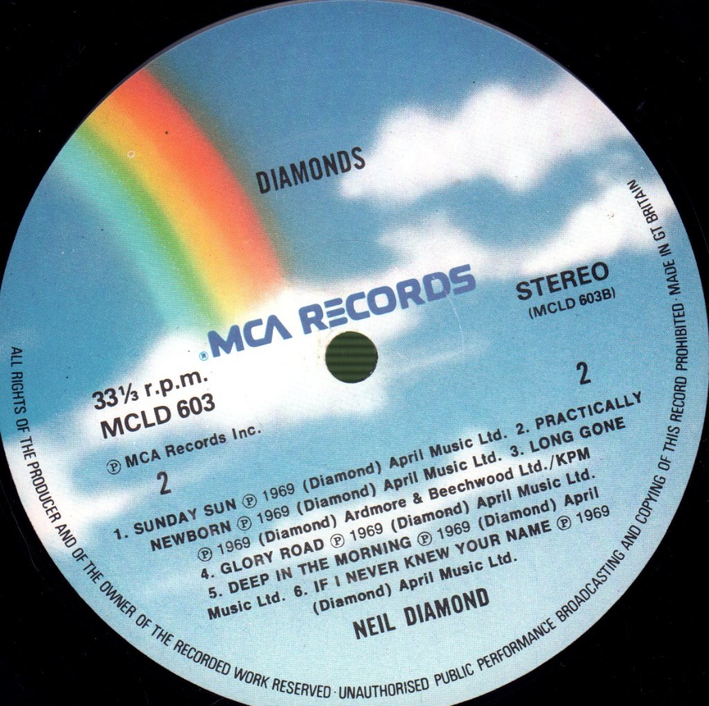 Neil Diamond - Diamonds - Double Lp