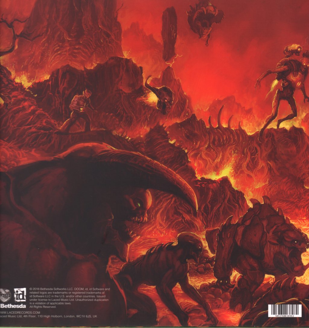 Mick Gordon - Doom (Original Game Soundtrack) - Double Lp