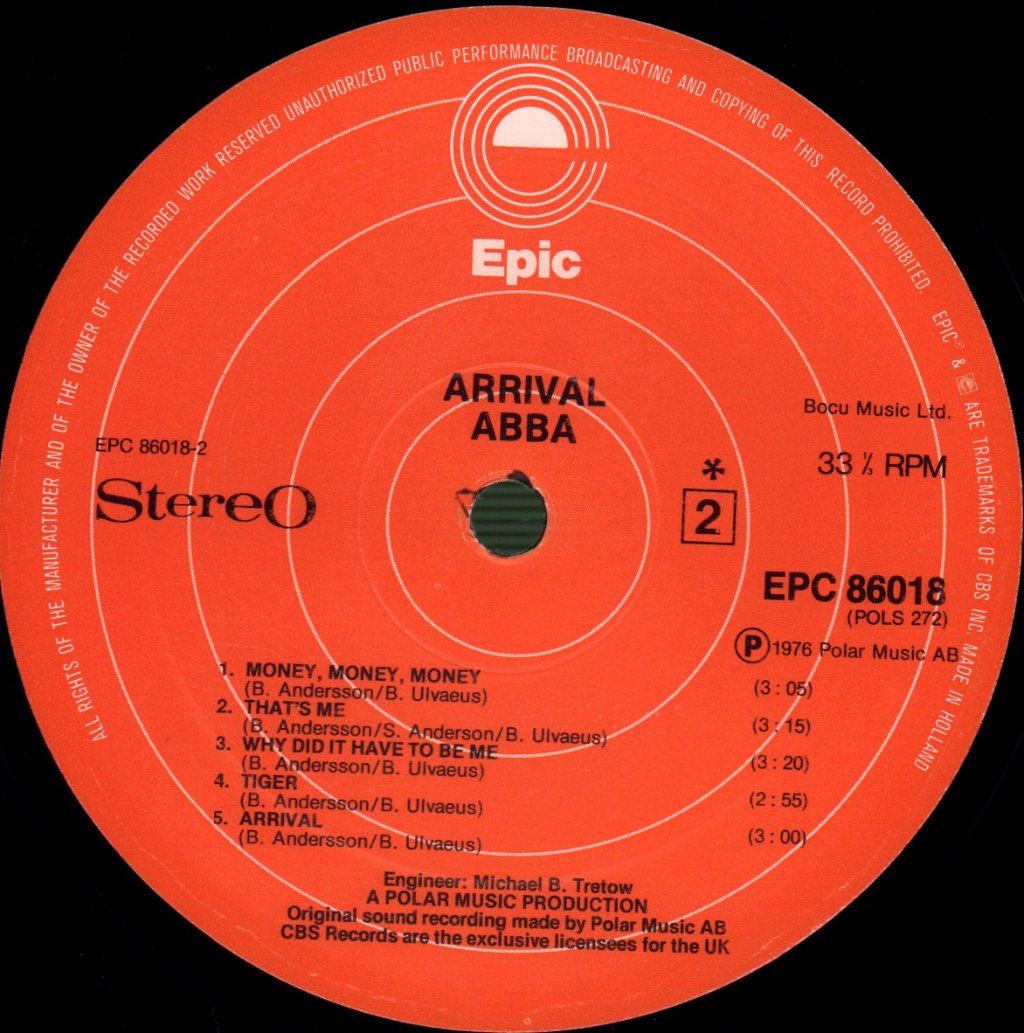 ABBA - Arrival - Lp