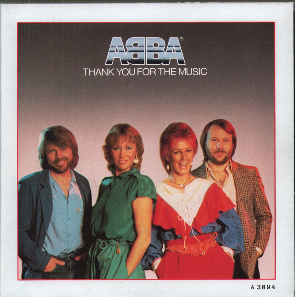 ABBA - Thank You For The Music - 7 Inch
