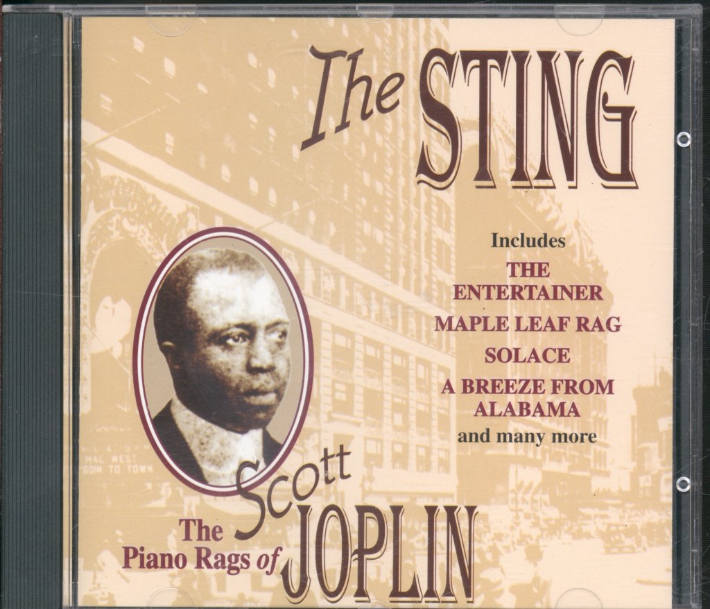 Stewart James And Bradley James - Sting (The Piano Rags Of Scott Joplin) - Cd