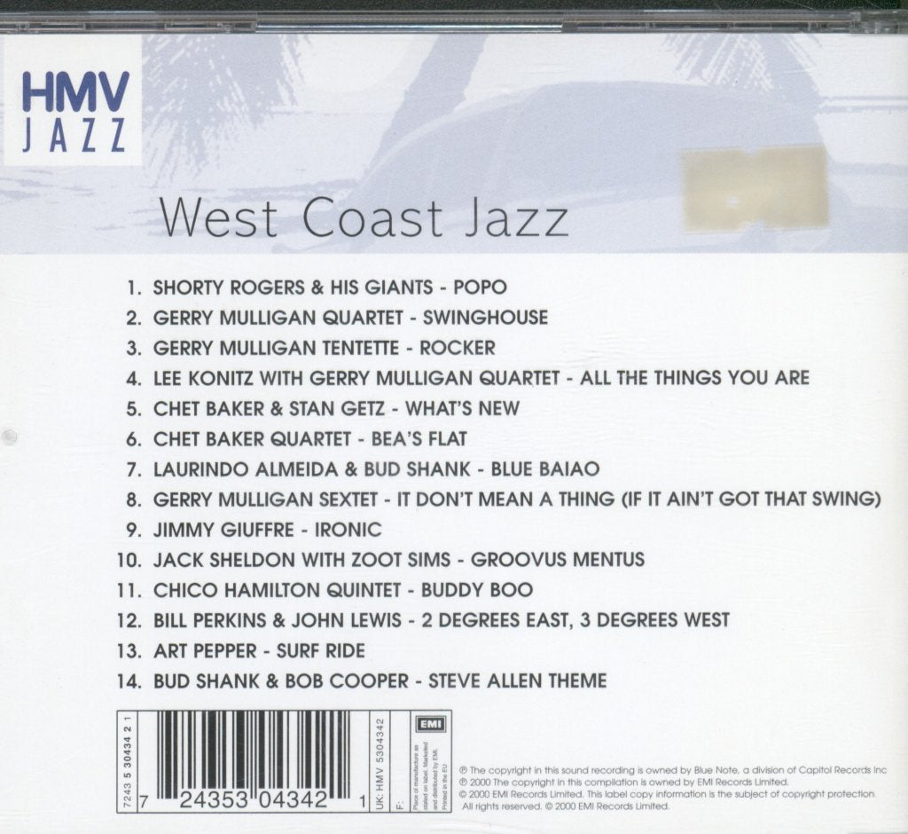 Various Artists - West Coast Jazz Collection - Cd