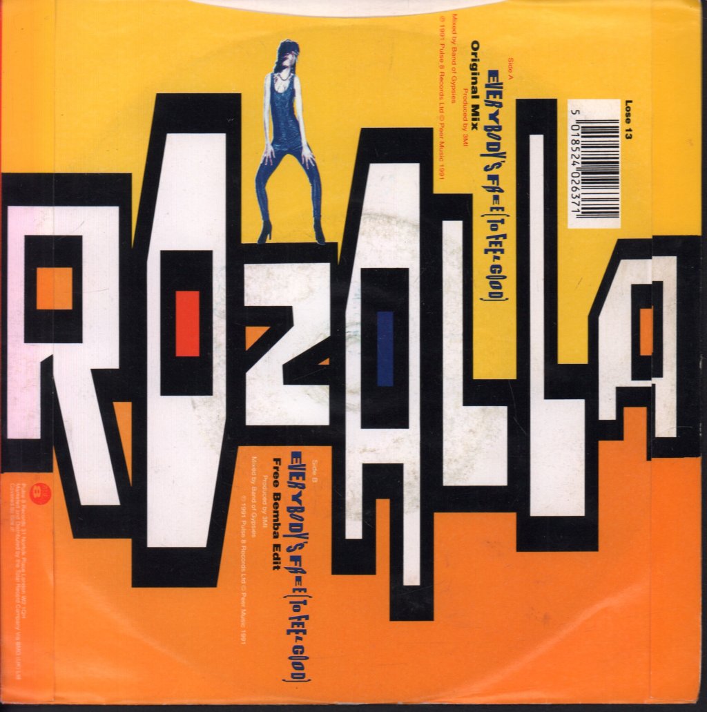 Rozalla - Everybody's Free - 7 Inch