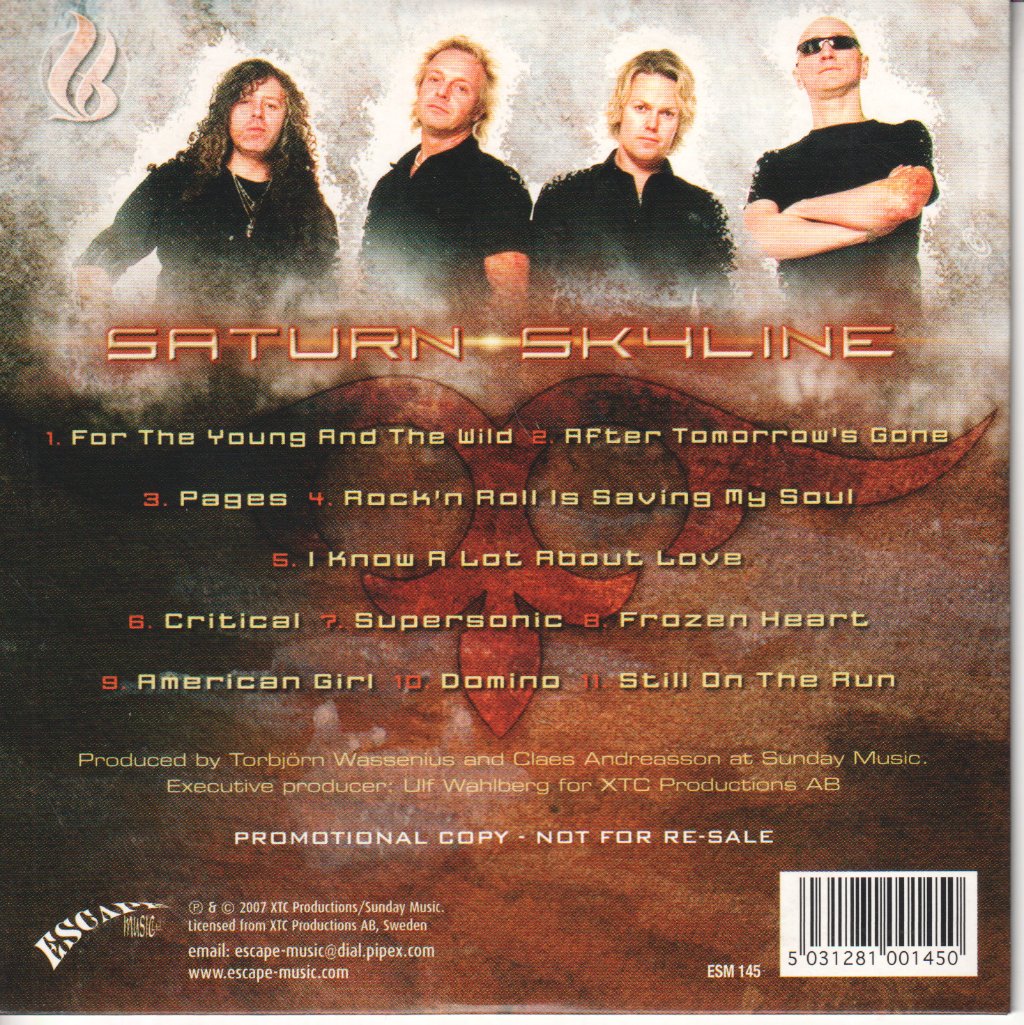 Last Autumn's Dream - Saturn Skyline - Cd