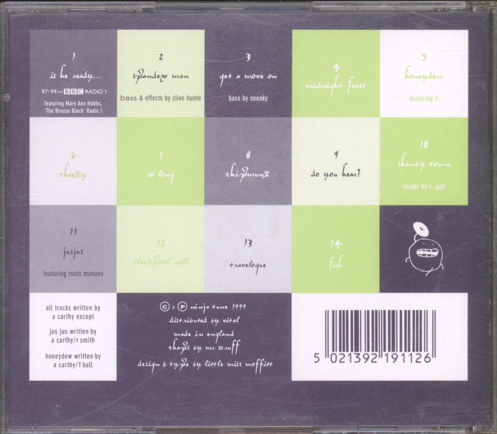 Mr. Scruff - Keep It Unreal - Cd