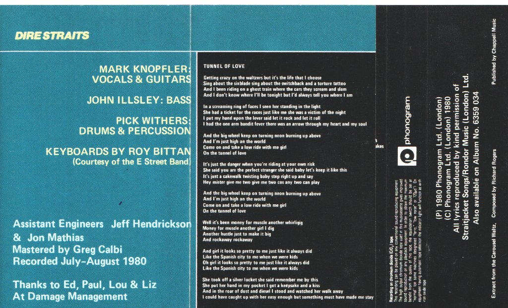 Dire Straits - Making Movies - Cassette