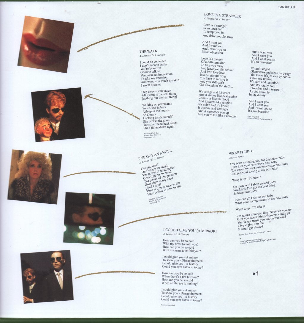 Eurythmics - Sweet Dreams (Are Made Of This) - Lp