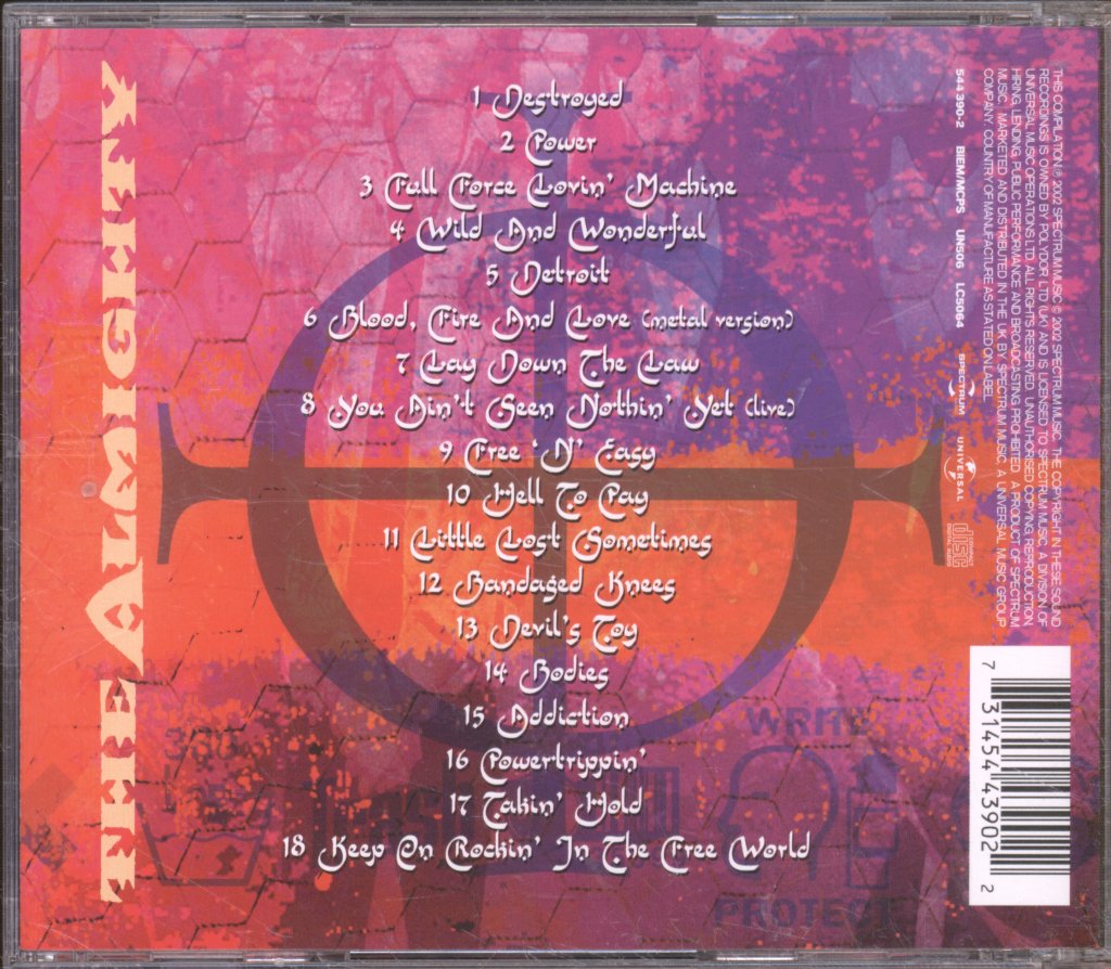 Almighty - Wild And Wonderful - Cd