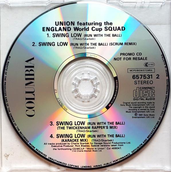 Union Featuring England Rugby World Cup Squad - Swing Low (Run With The Ball) - Cd