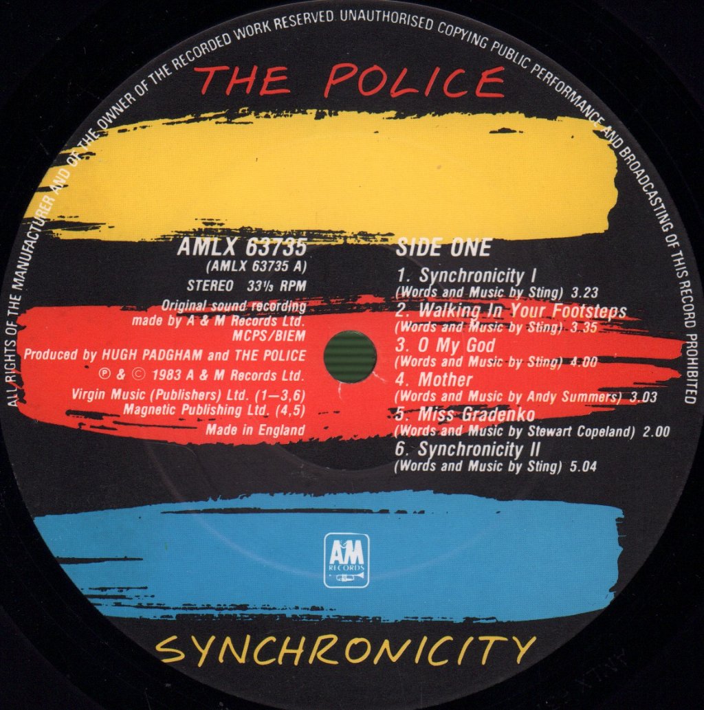 Police - Synchronicity - Lp