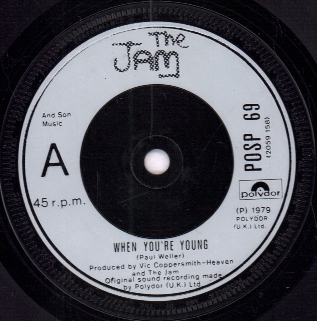 Jam - When You're Young - 7 Inch