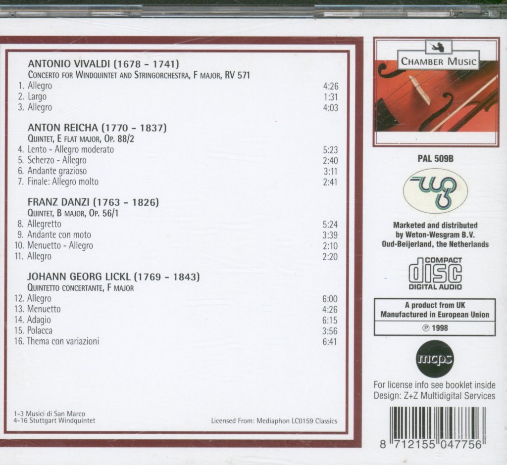 Various Artists - Chamber Music - Cd Set