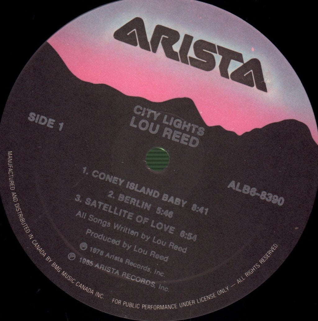 Lou Reed - City Lights - Lp