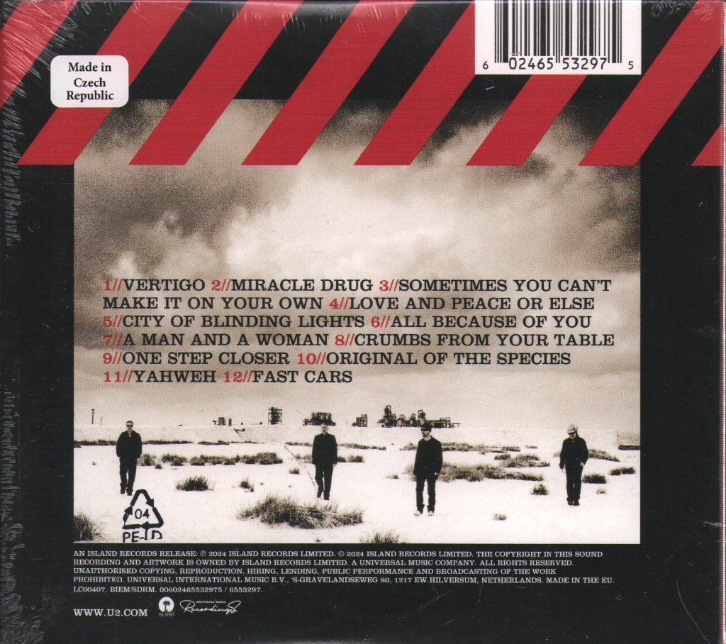 U2 - How To Dismantle An Atomic Bomb (20th Anniversary) - Cd